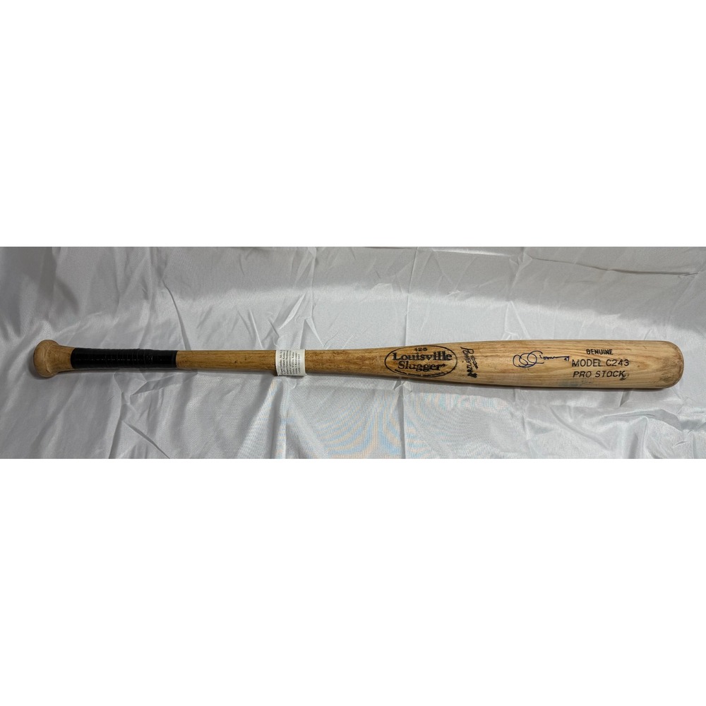 Louisville Slugger Graham Koonce Signed Game Used Bat Midland Rockhounds C243